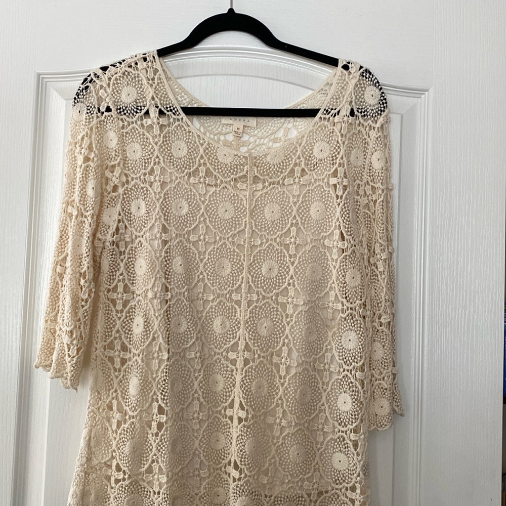Crocheted Top With Attached Shell